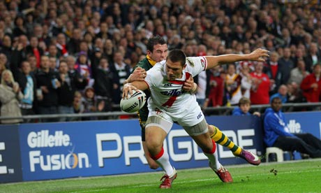 Wingers Ryan Hall and Tom Briscoe give England speed and strength