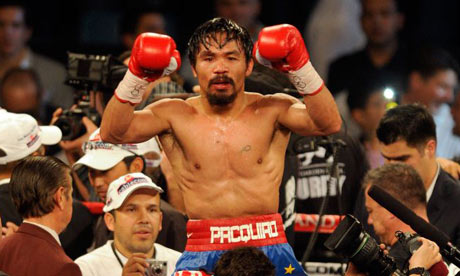 Manny Pacquiao and Juan Manuel Marquez took the ring Saturday to finish their ...