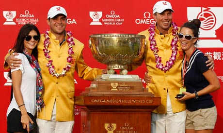 Matt Kuchar and Gary Woodland win World Cup for USA at Mission Hills