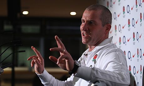 Stuart Lancaster, the England interim head coach