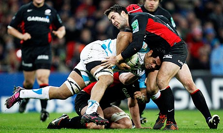 saracens beat ospreys