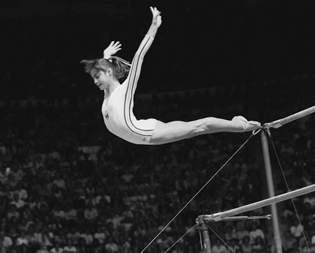 Nadia Comaneci makes history with her'perfect 10' performance in Montreal
