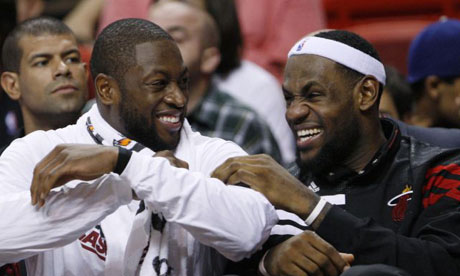 Dwyane Wade and LeBron James