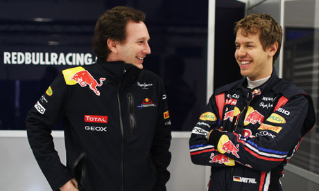 Red Bull team principal Christian Horner left says talks about a budget
