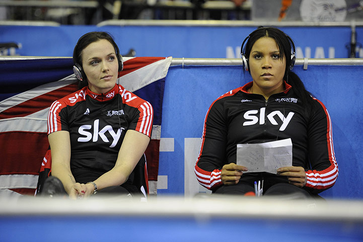 Cycling: Vicky Pendleton and Shanaze Reade 