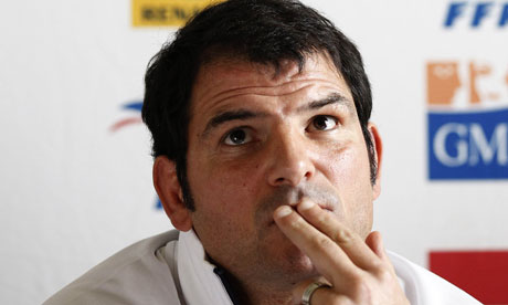 France coach Marc Lièvremont - Rugby Union - Six Nations 2011