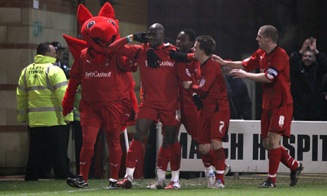 Jonathan Tehoue - Leyton Orient v Arsenal - Matchroom Stadium
