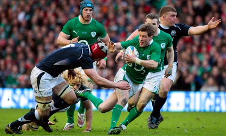 Ireland's O'Gara v Scotland