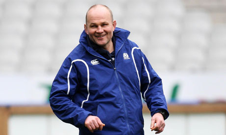Scotland's Andy Robinson praised the French scrum in the wake of his side's Six Nations loss.
