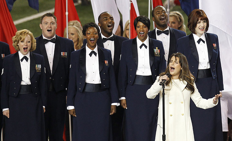 Super Bowl: Lea Michele 