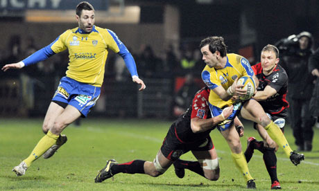 Clermont's French scrum-half Morgan Parr