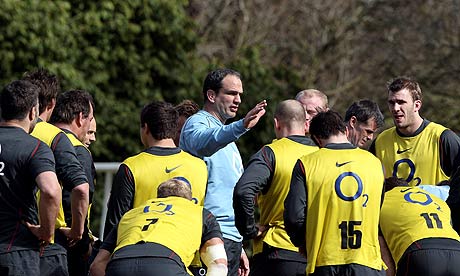 Martin Johnson, the England manager