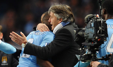 Micah Richards Manchester City v Reading 