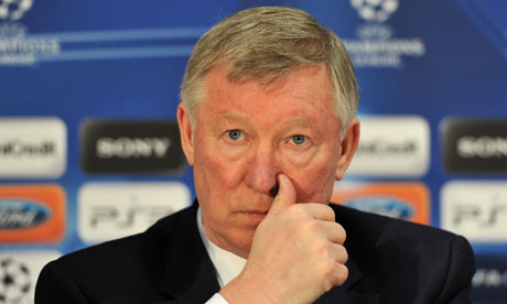 The Manchester United manager Sir Alex Ferguson is unhappy with the five-match ban from the FA