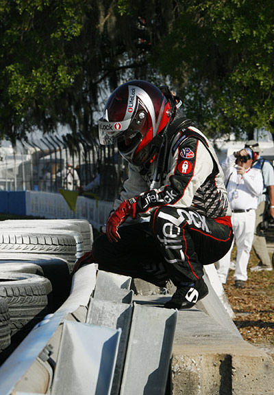 Sebring Race Gallery: Nicolosi is very disappointed after spinning off