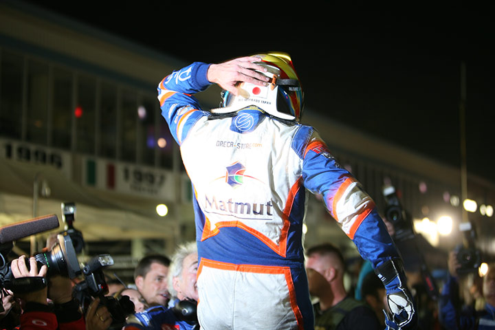 Sebring Race Gallery: Duval of Team Oreca celebrates his victory