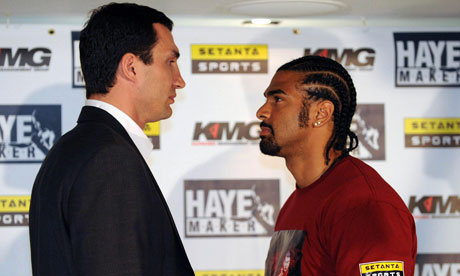 Boxing - David Haye and Wladimir Klitschko Filer