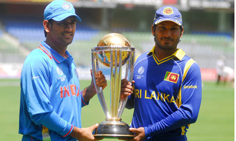 Cricket World Cup trophy