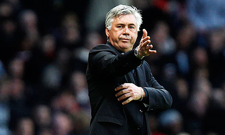 Chelsea's Carlo Ancelotti
