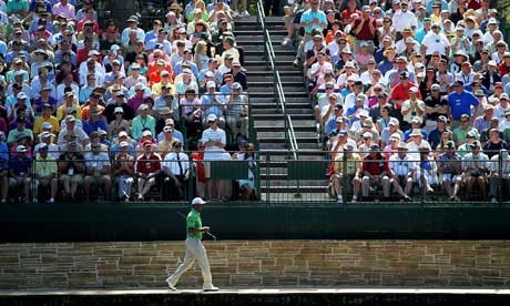 tiger woods swing 2011. Tiger Woods at the Masters