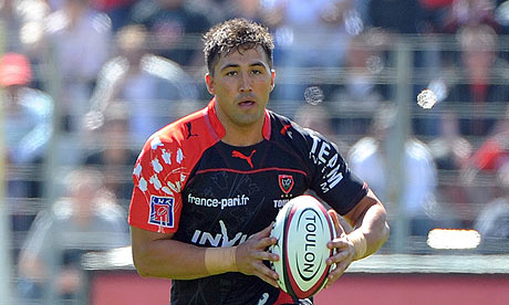Gavin Henson playing for Toulon