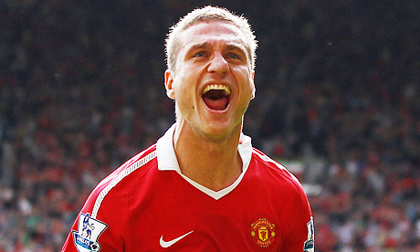 Nemanja Vidic of Manchester United