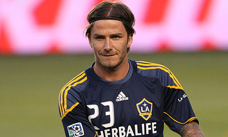 David Beckham who's LA Galaxy team were beaten by Dallas