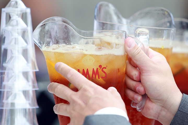 Royal Ascot Day 2: Pimms jug at Royal Ascot
