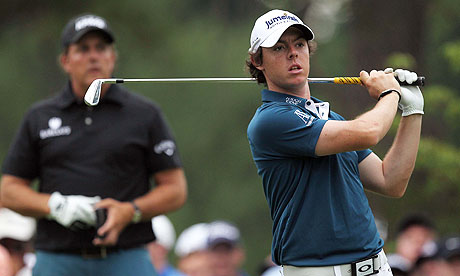 rory mcilroy us open 2011. Rory McIlroy is watched by his