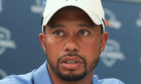 Tiger Woods. Tiger Woods said “I#39;m just playing it by ear right now,