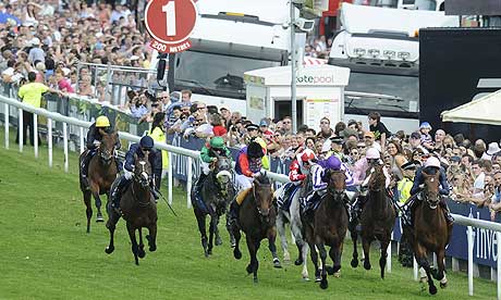 Pour Moi winning the Derby