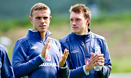 Jordan Henderson and Phil Jones