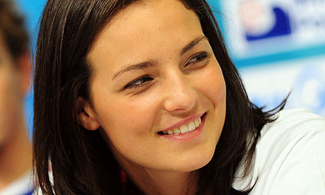 Keri-Anne Payne, the British swimmer