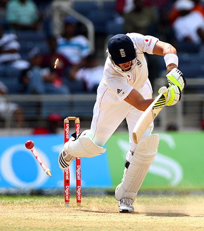 England's rise: England's rise: Defeat in the West Indies