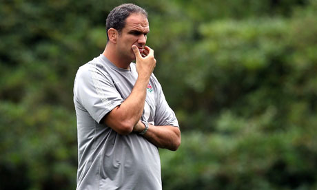 England coach Martin Johnson