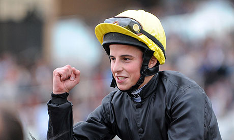 William Buick rides Colombian at Longchamp