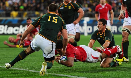 South Africa v Wales