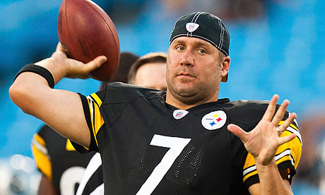 Pittsburgh Steelers quarterback Ben Roethlisberger 