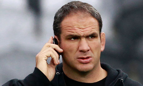 Martin Johnson's face has become craggier than ever