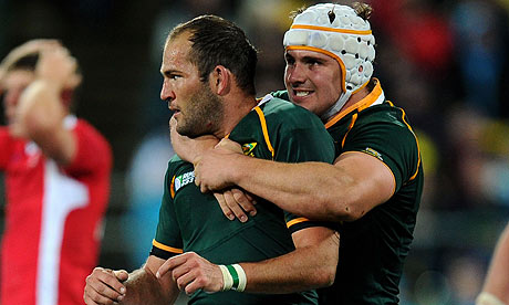 South Africa v Wales - IRB RWC 2011 Match 8