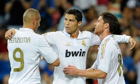 Cristiano Ronaldo Tricks on Hat Trick For Cristiano Ronaldo As Real Madrid Regain La Liga Impetus
