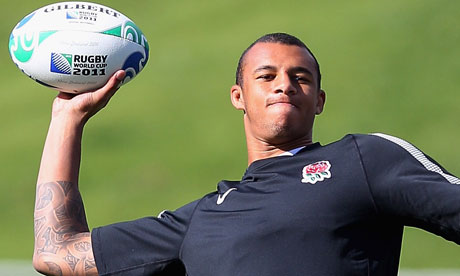 Courtney Lawes, England training