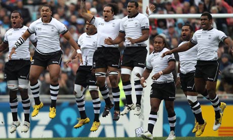 Fiji Rugby Players
