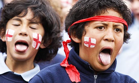New Zealand schoolboys welcome England