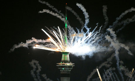 Rugby World Cup 2011, opening ceremony in Auckland
