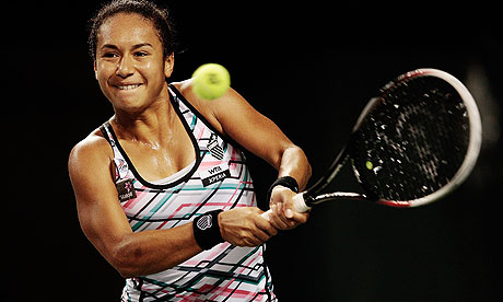 Twenty-year-old Heather Watson reached her first WTA Tour Singles Semifinal today at the HP Open in Osaka, Japan by defeating Pauline Parmentier of France, 7-5, 6-3. Twenty-year-old Heather Watson reached her first WTA Tour Singles Semifinal today at the HP Open in Osaka, Japan by defeating Pauline Parmentier of France, 7-5, 6-3.