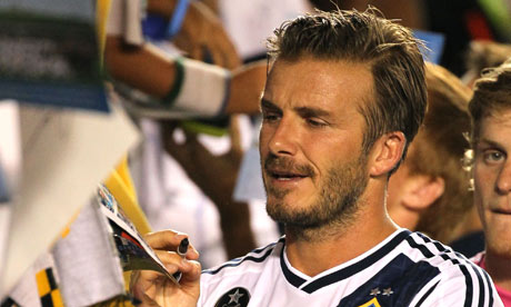 David Beckham October 2012 on David Beckham  La Galaxy