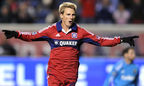 Chicago Fire's Chris Rolfe