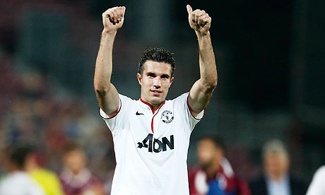 Robin van Persie, the Manchester United striker, has impressed with seven goals in eight appearances