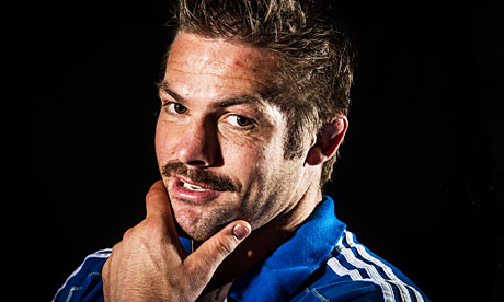 The New Zealand captain Richie McCaw